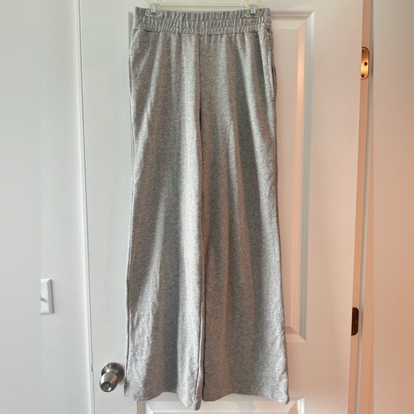 High Waisted Straight Leg Lounge Sweatpants - Picture 3 of 5